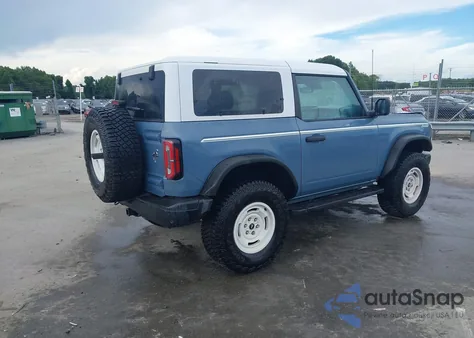 2024 Ford Bronco Heritage Edition from USA, damaged, VIN 1FMDE4CP2RLB16598